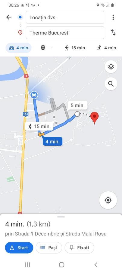 Luca'S Studio 2 ,Close To Therme Bucharest, Airport Otopeni Balotesti Ngoại thất bức ảnh